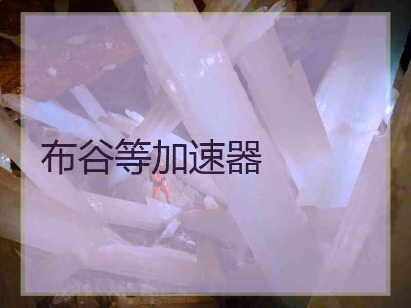 布谷等加速器